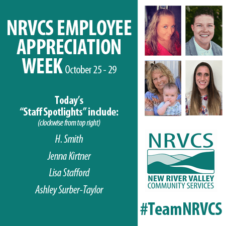 NRVCS Staff Spotlights: Day 4 – New River Valley Community Services